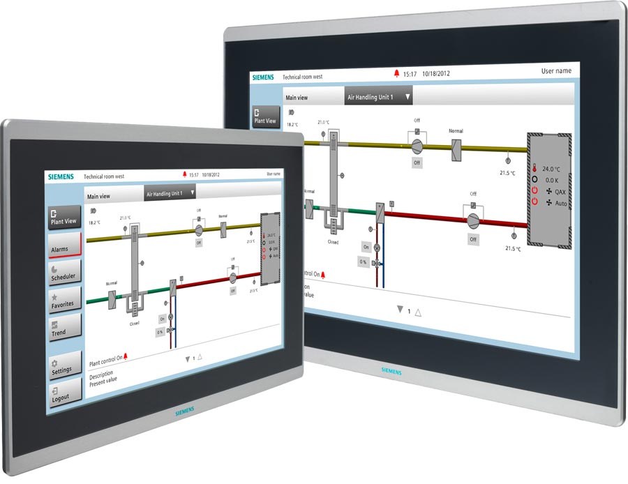 Siemens PX Touch and Web